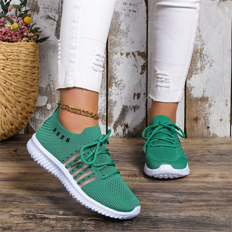 Chaussures de sport à lacets,