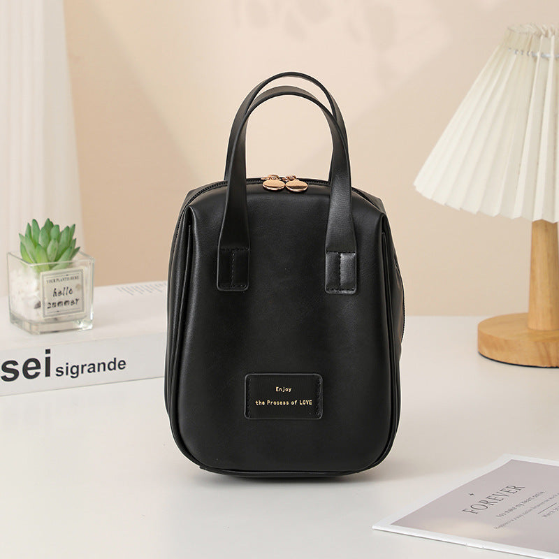 Sac à main en forme de coquille, sac cosmétique à poignée | sac à main de voyage | sac de rangement portable de grande capacité