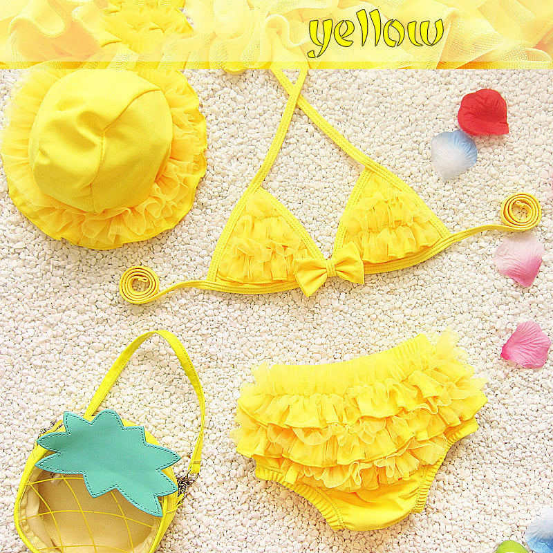 Maillot de bain bébé 1 an 2 enfants 3 enfants 4 filles fendues 5 princesse 3-6 mois bébé boom 8 bikini