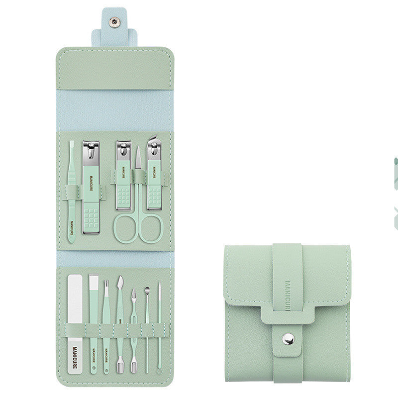 Acier inoxydable Couleur 16-pièce Nail Clipper Ensemble