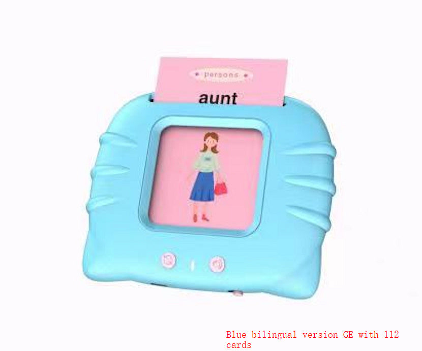 Carte des Lumières Éducation Précoce des Enfants Anglais D'apprentissage Machine