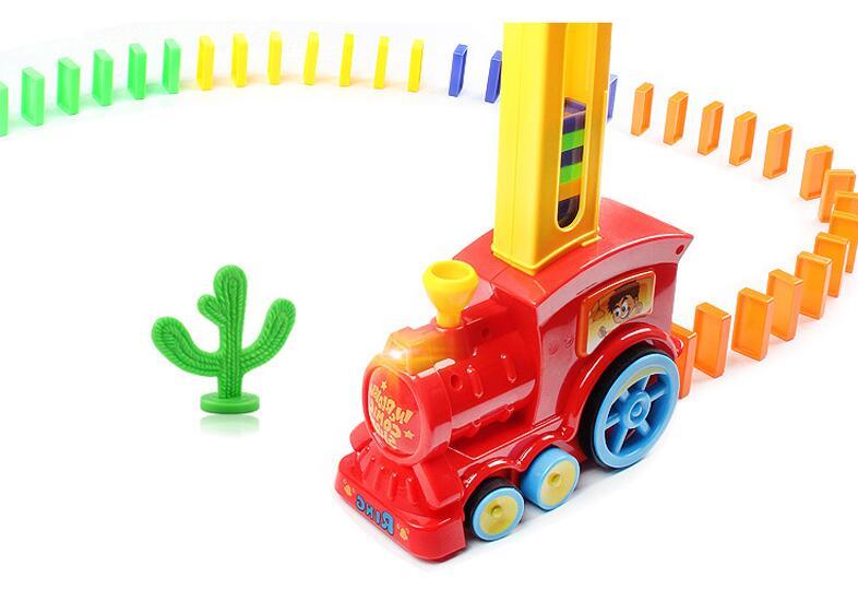 Domino dominos électrique Thomas petit train blocs, Puzzle Enfants Jouets
