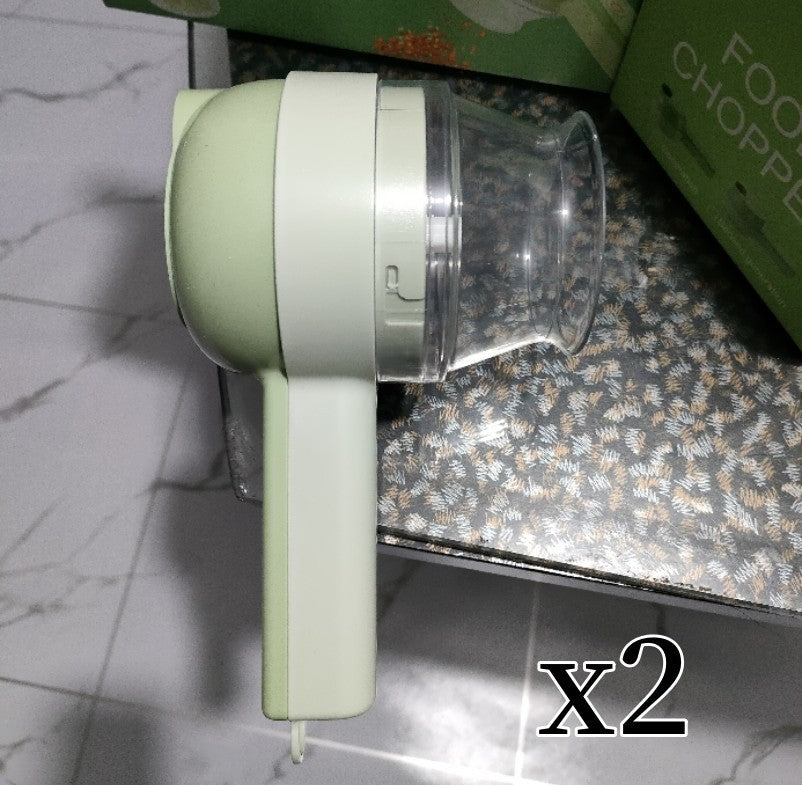 Multifonctionnel Électrique Salade Fruits Légumes Trancheuse Cuisine Cutter Pomme De Terre Carotte Chopper Machine De Découpe Lame En Acier Inoxydable