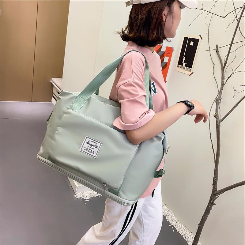 Pliable De Stockage Voyage Sac Étanche Grande Capacité de Remise En Forme Sac Weekender Pendant La Nuit Pour Les Femmes