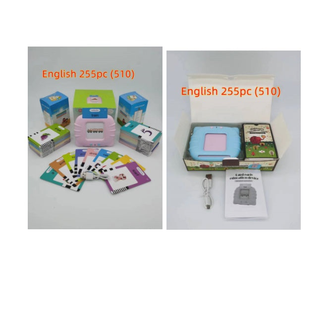 Carte des Lumières Éducation Précoce des Enfants Anglais D'apprentissage Machine