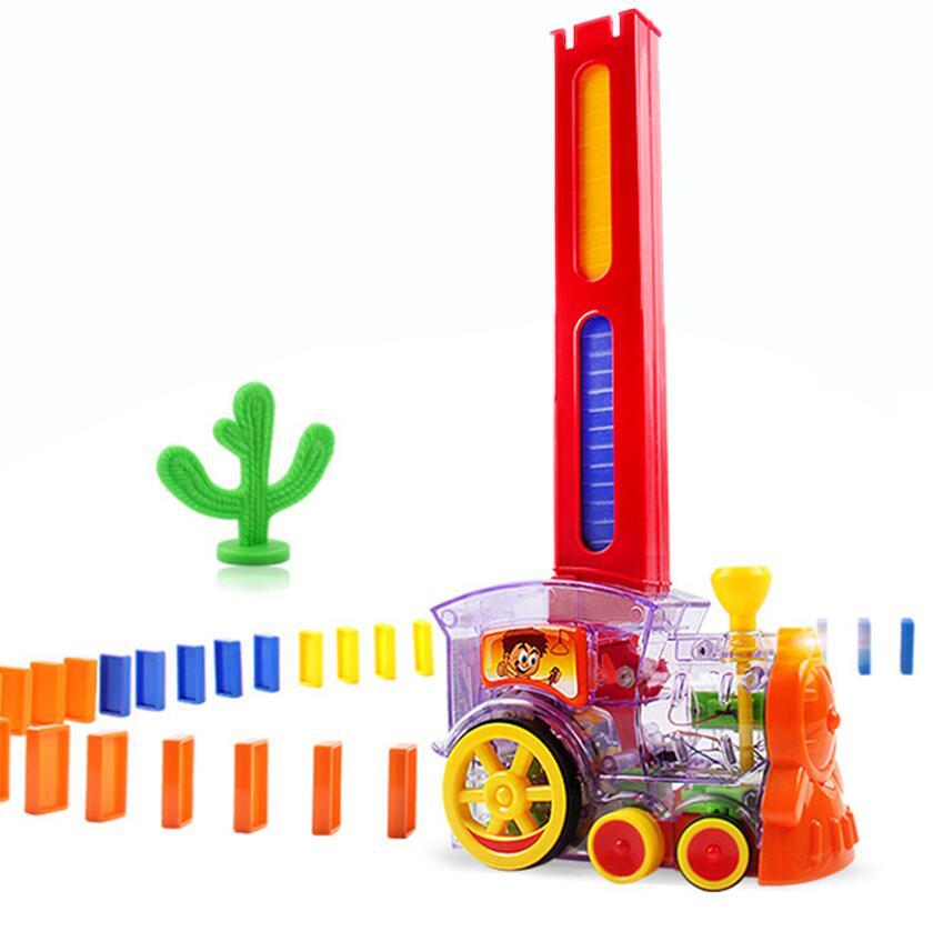 Domino dominos électrique Thomas petit train blocs, Puzzle Enfants Jouets