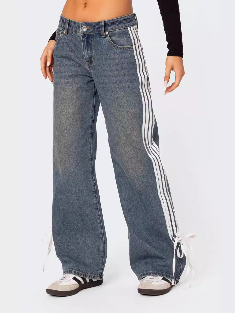 Jeans à la mode ample pour femmes