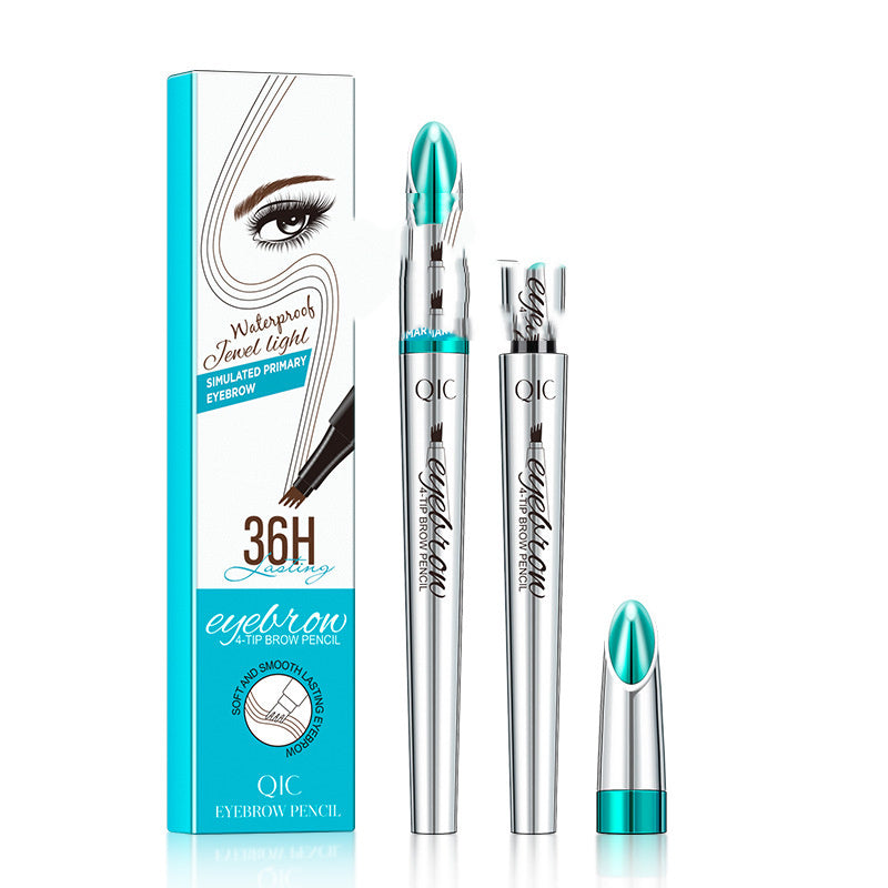 En gros Quatre-Tête de fourche Crayon À Sourcils