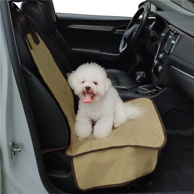 Animal de compagnie voiture avant housse de protection étanche banquette arrière siège intérieur voyage accessoires siège de voiture couvre tapis avec ceinture de sécurité
