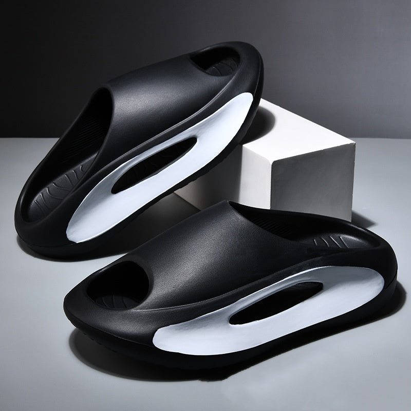 Ins pantoufles femmes hommes Peep orteil pantoufle été creux unisexe sport chaussures de plage