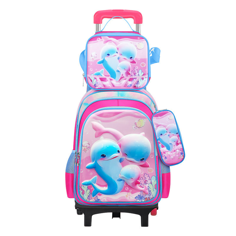 Sac à dos de dessin animé mignon pour les élèves de l'école primaire