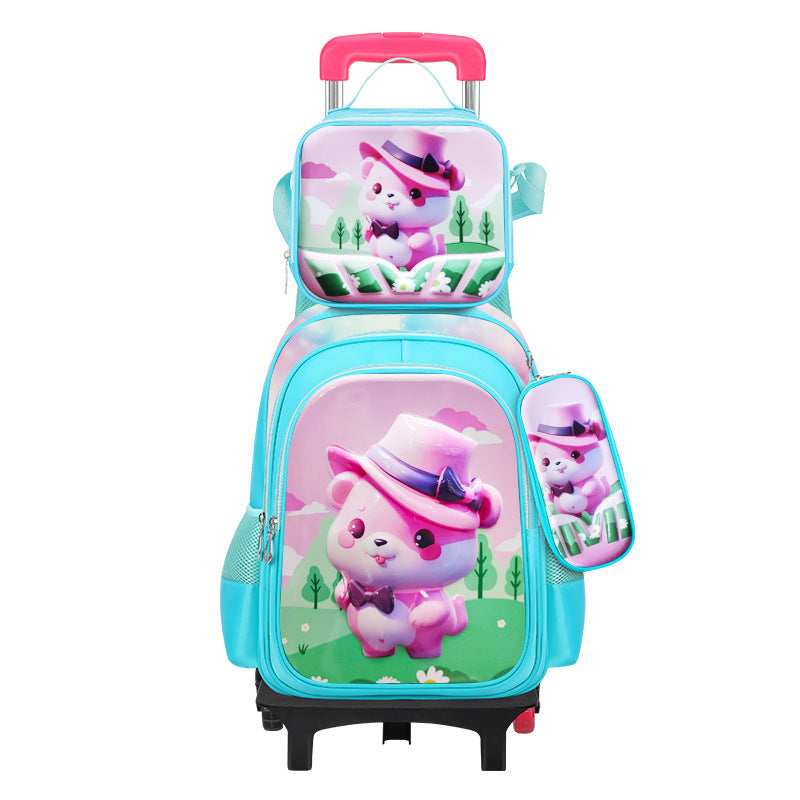 Sac à dos de dessin animé mignon pour les élèves de l'école primaire