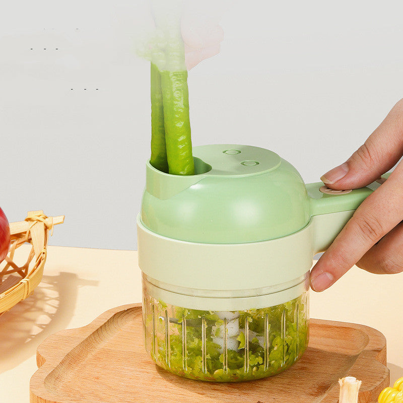 Multifonctionnel Électrique Salade Fruits Légumes Trancheuse Cuisine Cutter Pomme De Terre Carotte Chopper Machine De Découpe Lame En Acier Inoxydable