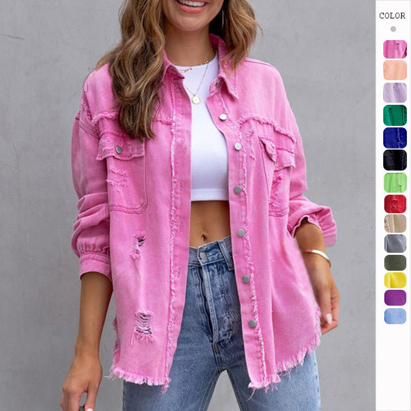 Veste tendance décontractée pour femmes,