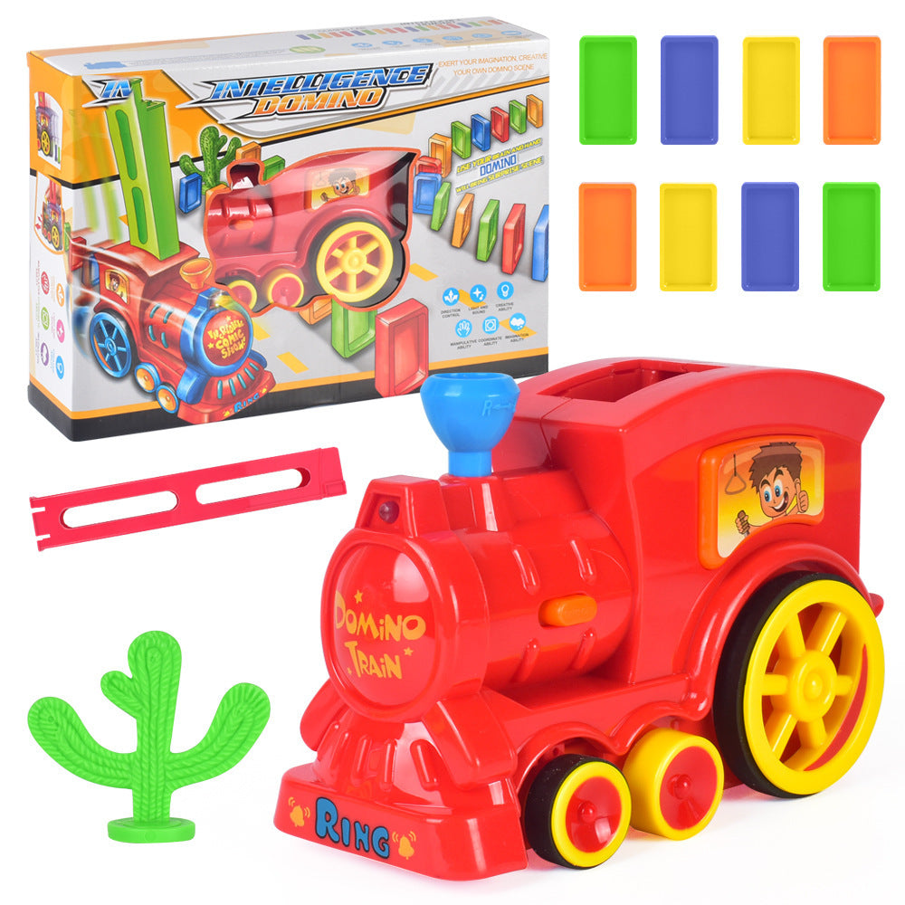 Domino dominos électrique Thomas petit train blocs, Puzzle Enfants Jouets