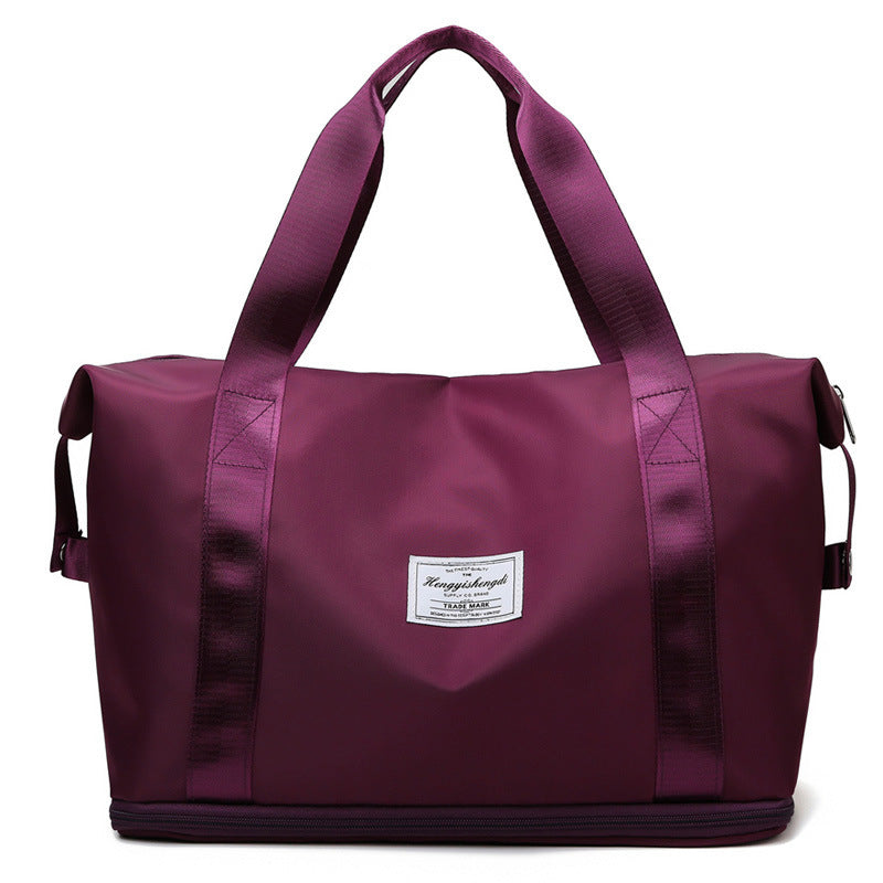 Grande Capacité Pliable Voyage Sac Fitness Gym Épaule Sac Pour Entraînement De Yoga En Plein Air