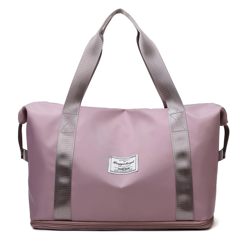 Grande Capacité Pliable Voyage Sac Fitness Gym Épaule Sac Pour Entraînement De Yoga En Plein Air