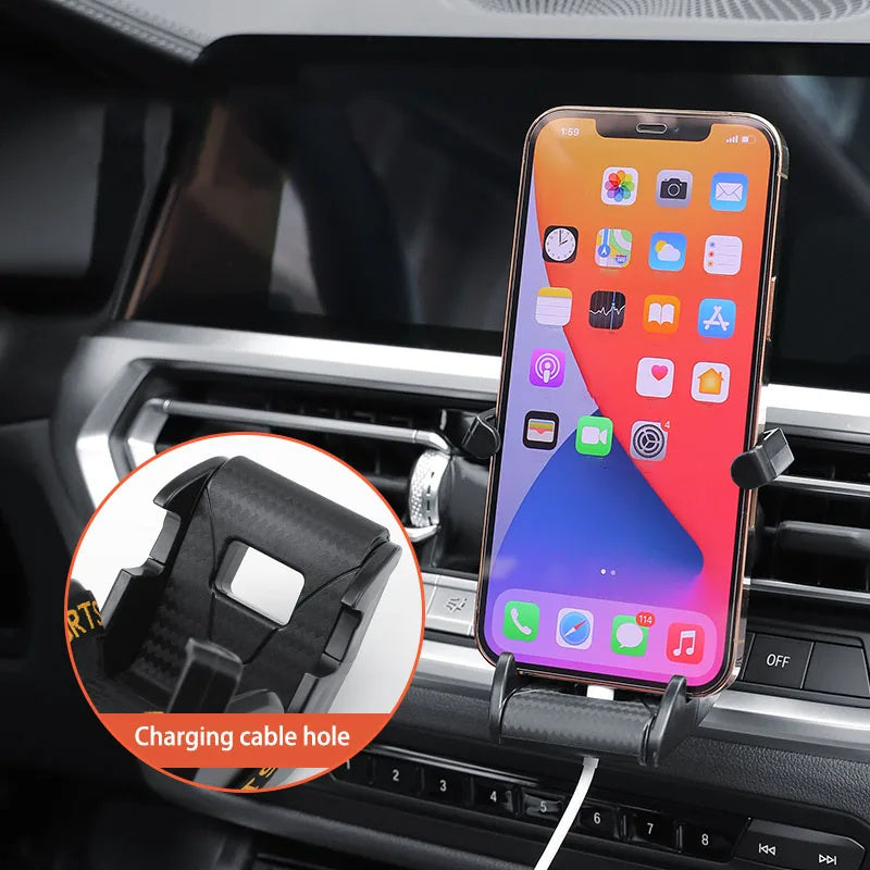 Support fixe télescopique invisible de gravité de voiture