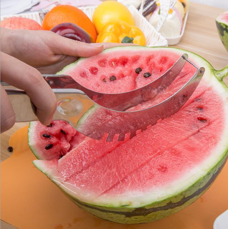 Acier inoxydable Cutter Pour Pastèque Melon De Hami Pitaya Papaye