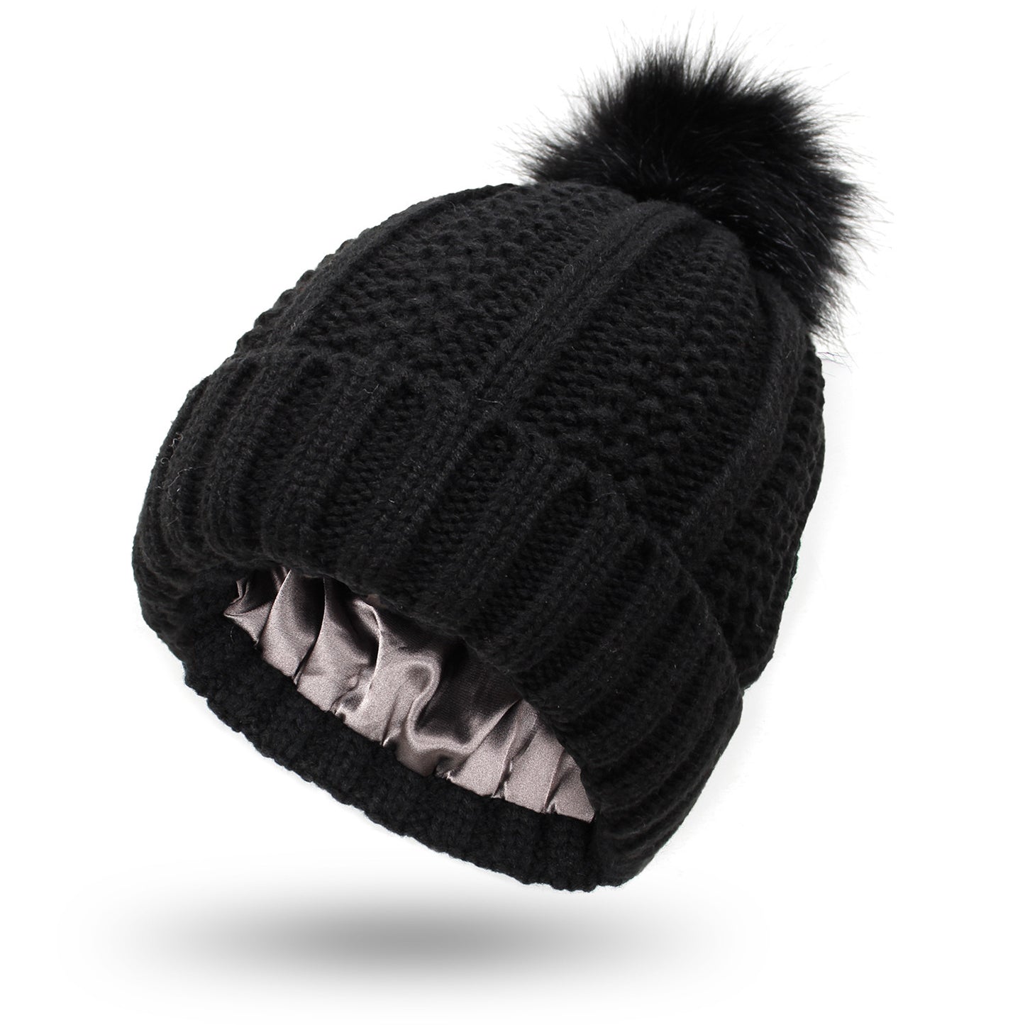 Tricoté Chapeau Lâche Et Chaud Croix-frontière De Laine Chapeau Dames