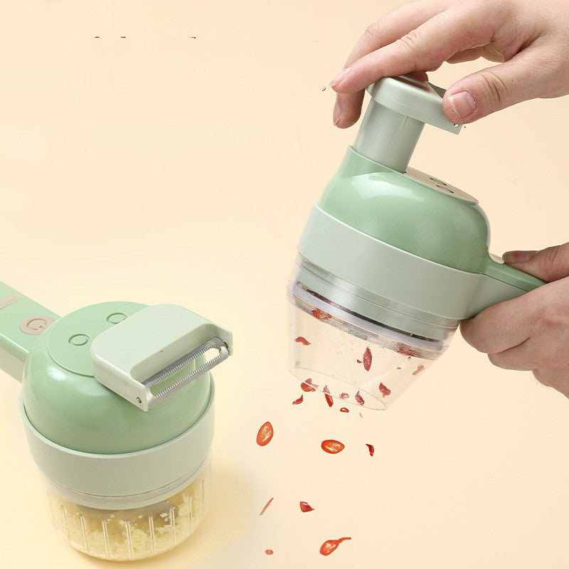 Multifonctionnel Électrique Salade Fruits Légumes Trancheuse Cuisine Cutter Pomme De Terre Carotte Chopper Machine De Découpe Lame En Acier Inoxydable