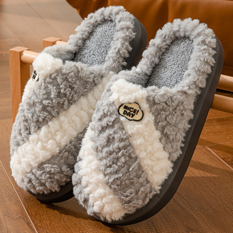 Pantoufles de maison à la mode, pantoufles de maison antidérapantes pour couple | pantoufle de plancher chaud pour femmes hommes