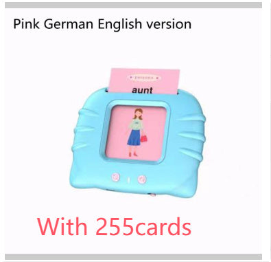 Carte des Lumières Éducation Précoce des Enfants Anglais D'apprentissage Machine