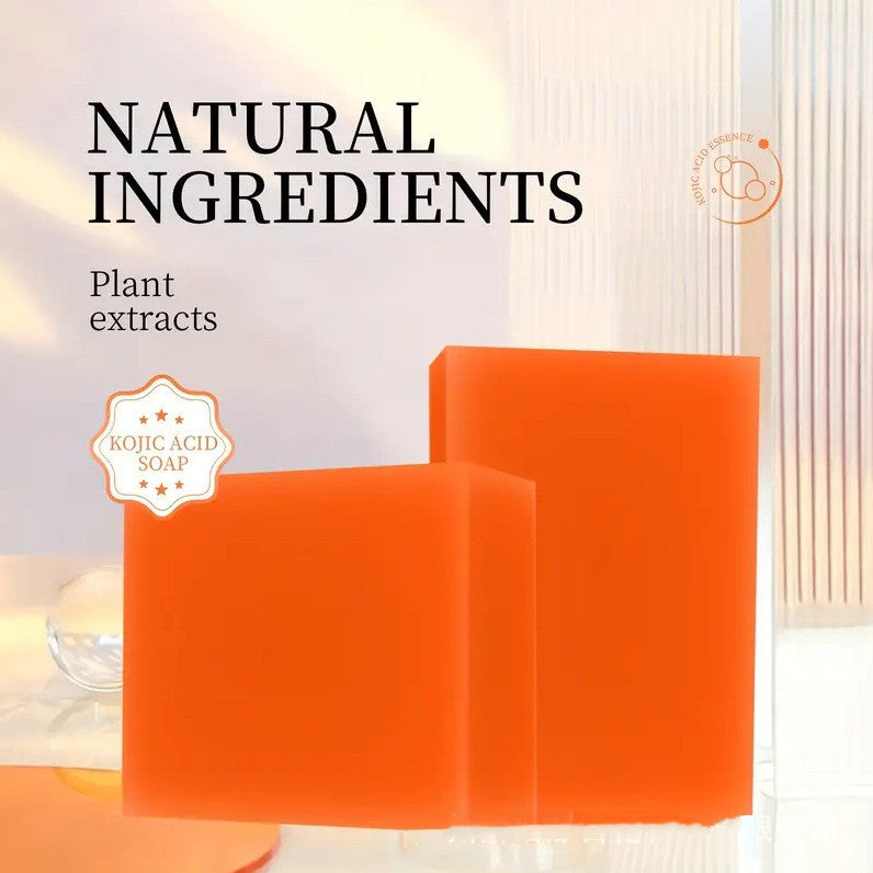 Éclaircissant couleur de peau fait main curcuma savon acide kojic