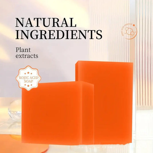 Éclaircissant couleur de peau fait main curcuma savon acide kojic