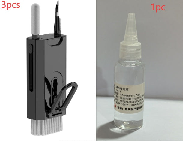 5 dans 1 Écran Cleaner Kit Caméra Téléphone Tablet Écran D'ordinateur Portable De Nettoyage Outils Écouteurs Brosse De Nettoyage Stylo Pour Le Bureau