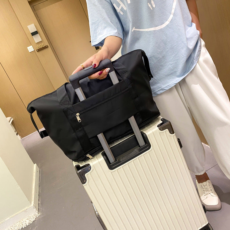 Pliable De Stockage Voyage Sac Étanche Grande Capacité de Remise En Forme Sac Weekender Pendant La Nuit Pour Les Femmes