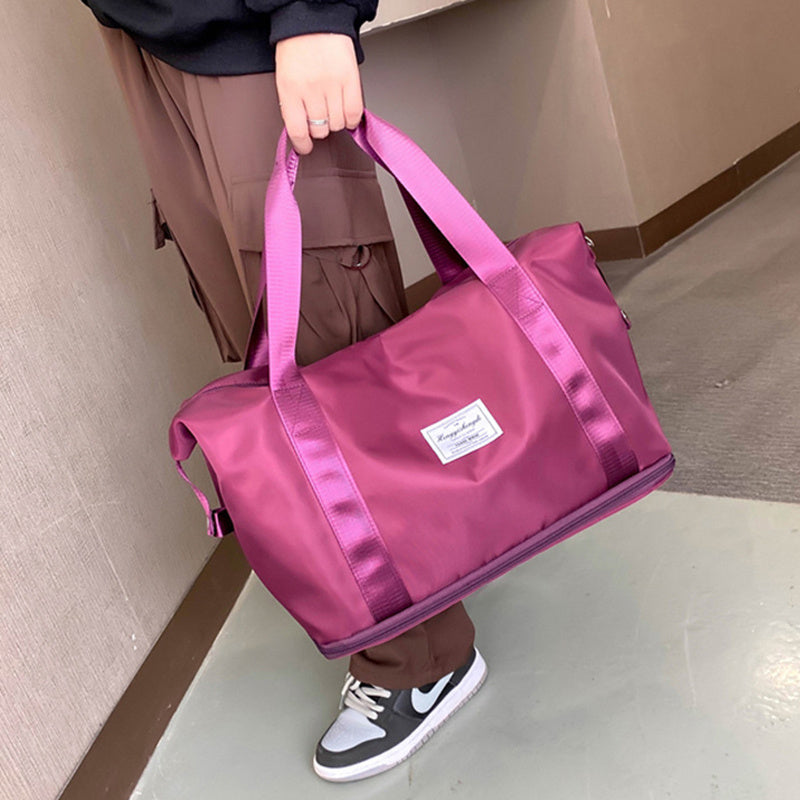 Grande Capacité Pliable Voyage Sac Fitness Gym Épaule Sac Pour Entraînement De Yoga En Plein Air